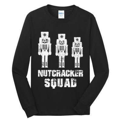 Nutcracker Squad Holiday Ballet Dance Matching Christmas Tall Long Sleeve T-Shirt