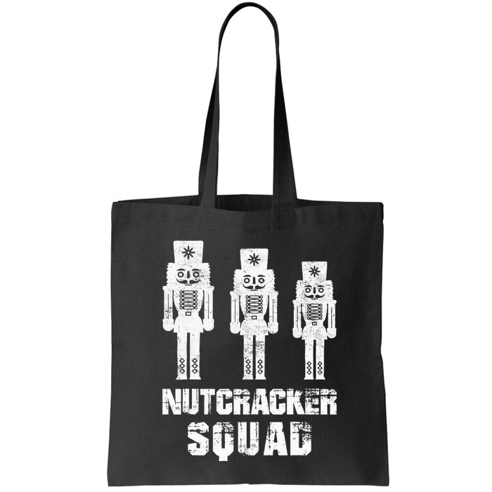Nutcracker Squad Holiday Ballet Dance Matching Christmas Bag