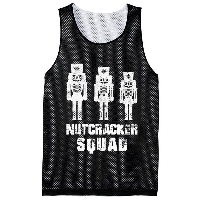 Nutcracker Squad Holiday Ballet Dance Matching Christmas Mesh Reversible Basketball Jersey Tank