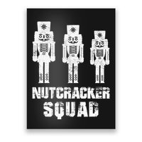 Nutcracker Squad Holiday Ballet Dance Matching Christmas Poster