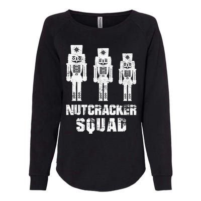 Nutcracker Squad Holiday Ballet Dance Matching Christmas Womens California Wash Sweatshirt