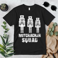 Nutcracker Squad Holiday Ballet Dance Matching Christmas Premium T-Shirt