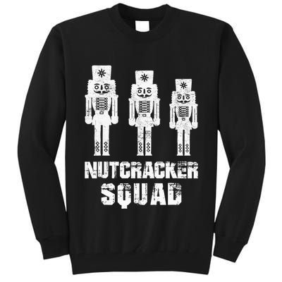 Nutcracker Squad Holiday Ballet Dance Matching Christmas Tall Sweatshirt