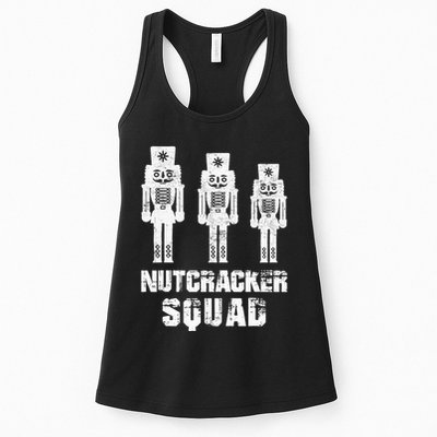 Nutcracker Squad Holiday Ballet Dance Matching Christmas Womens Tank Top
