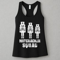 Nutcracker Squad Holiday Ballet Dance Matching Christmas Womens Tank Top