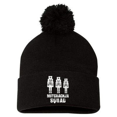 Nutcracker Squad Holiday Ballet Dance Matching Christmas Pom Pom 12in Knit Beanie