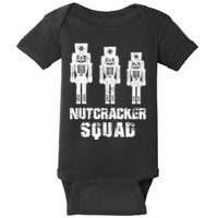 Nutcracker Squad Holiday Ballet Dance Matching Christmas Baby Bodysuit