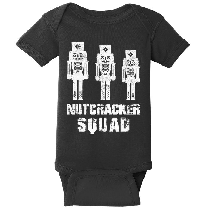 Nutcracker Squad Holiday Ballet Dance Matching Christmas Baby Bodysuit