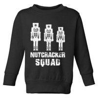 Nutcracker Squad Holiday Ballet Dance Matching Christmas Toddler Sweatshirt