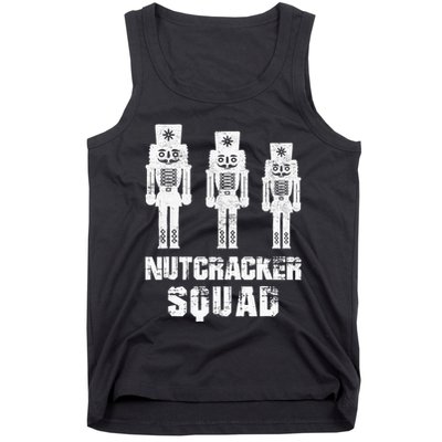 Nutcracker Squad Holiday Ballet Dance Matching Christmas Tank Top