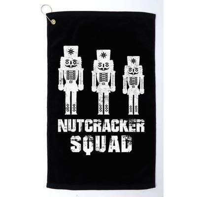 Nutcracker Squad Holiday Ballet Dance Matching Christmas Golf Towel
