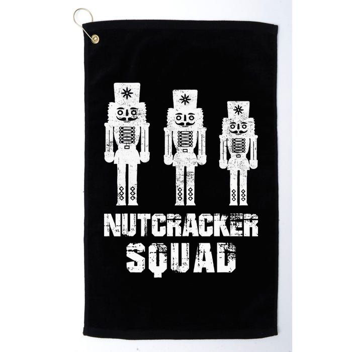 Nutcracker Squad Holiday Ballet Dance Matching Christmas Golf Towel