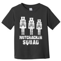 Nutcracker Squad Holiday Ballet Dance Matching Christmas Toddler T-Shirt