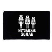 Nutcracker Squad Holiday Ballet Dance Matching Christmas Microfiber Hand Towel