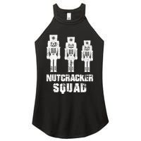 Nutcracker Squad Holiday Ballet Dance Matching Christmas Women's Perfect Tri Rocker Tank