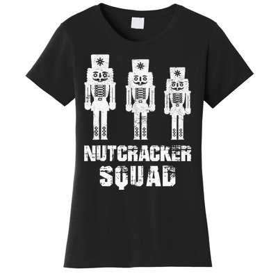 Nutcracker Squad Holiday Ballet Dance Matching Christmas Women's T-Shirt