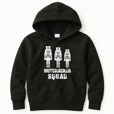 Nutcracker Squad Holiday Ballet Dance Matching Christmas Kids Hoodie