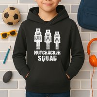 Nutcracker Squad Holiday Ballet Dance Matching Christmas Kids Hoodie