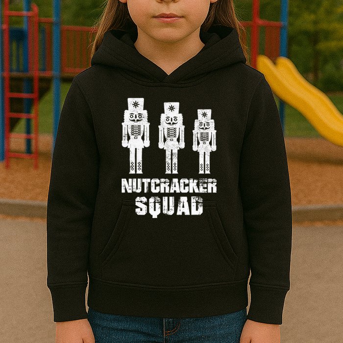 Nutcracker Squad Holiday Ballet Dance Matching Christmas Kids Hoodie