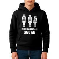 Nutcracker Squad Holiday Ballet Dance Matching Christmas Kids Hoodie