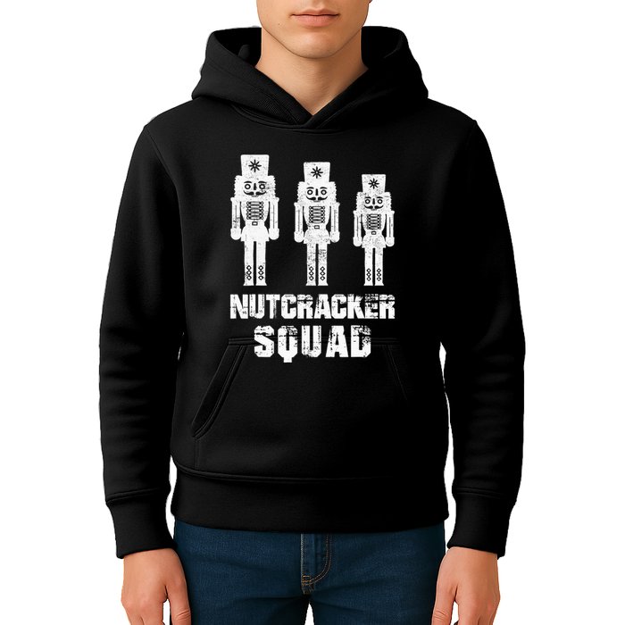 Nutcracker Squad Holiday Ballet Dance Matching Christmas Kids Hoodie