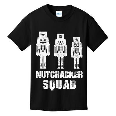 Nutcracker Squad Holiday Ballet Dance Matching Christmas Kids T-Shirt