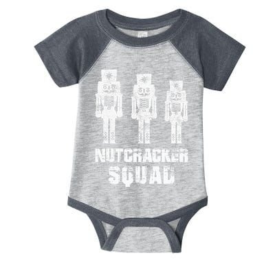 Nutcracker Squad Holiday Ballet Dance Matching Christmas Infant Baby Jersey Bodysuit