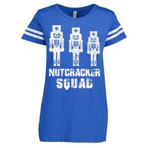 Nutcracker Squad Holiday Ballet Dance Matching Christmas Enza Ladies Jersey Football T-Shirt