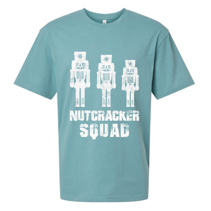 Nutcracker Squad Holiday Ballet Dance Matching Christmas Sueded Cloud Jersey T-Shirt