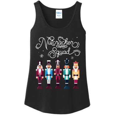 Nutcracker Squad Holiday Christmas Boy Girls Wo  Cute Ladies Essential Tank