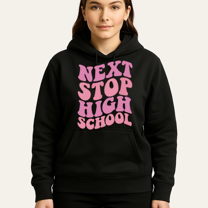 Next Stop High School Elementary School Graduation Hoodie