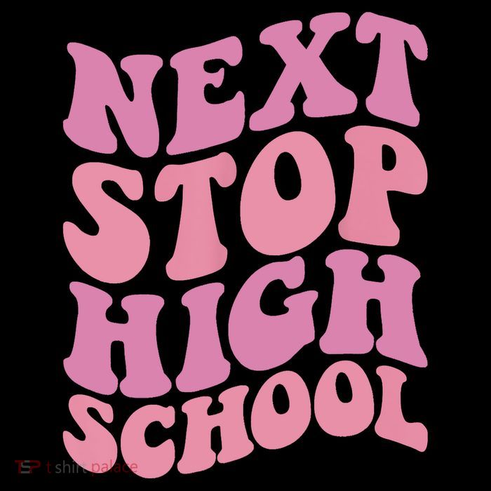 Next Stop High School Elementary School Graduation Hoodie