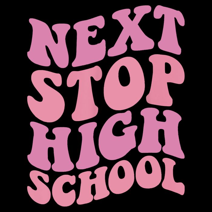 Next Stop High School Elementary School Graduation Backpack