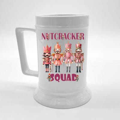 Nutcracker Squad Holiday Christmas  Funny  Beer Stein