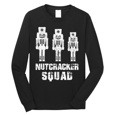 Nutcracker Squad Holiday Ballet Dance Matching Christmas Long Sleeve Shirt