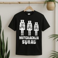 Nutcracker Squad Holiday Ballet Dance Matching Christmas T-Shirt