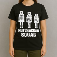 Nutcracker Squad Holiday Ballet Dance Matching Christmas T-Shirt