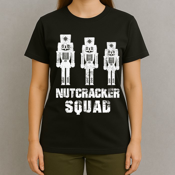 Nutcracker Squad Holiday Ballet Dance Matching Christmas T-Shirt