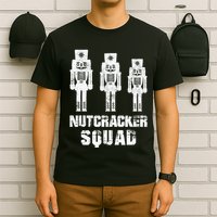 Nutcracker Squad Holiday Ballet Dance Matching Christmas T-Shirt