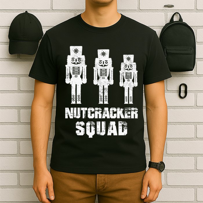 Nutcracker Squad Holiday Ballet Dance Matching Christmas T-Shirt