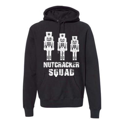 Nutcracker Squad Holiday Ballet Dance Matching Christmas Premium Hoodie