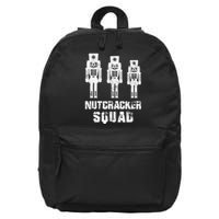 Nutcracker Squad Holiday Ballet Dance Matching Christmas 16 in Basic Backpack