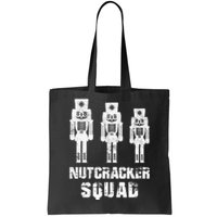 Nutcracker Squad Holiday Ballet Dance Matching Christmas Tote Bag