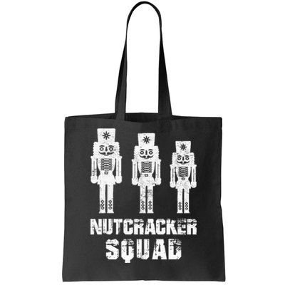 Nutcracker Squad Holiday Ballet Dance Matching Christmas Tote Bag