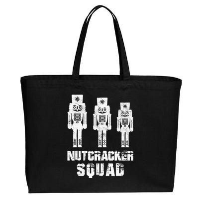 Nutcracker Squad Holiday Ballet Dance Matching Christmas Cotton Canvas Jumbo Tote