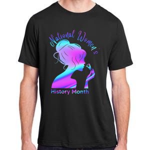 National 's History Month March Woman Adult ChromaSoft Performance T-Shirt