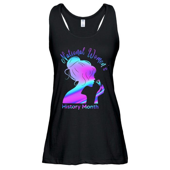 National 's History Month March Woman Ladies Essential Flowy Tank