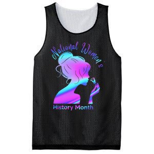 National 's History Month March Woman Mesh Reversible Basketball Jersey Tank