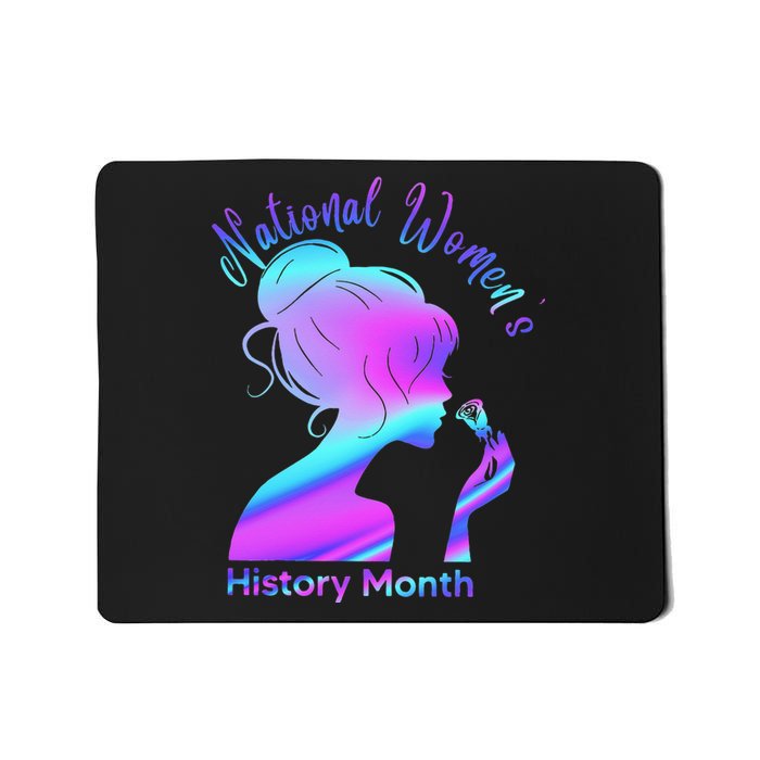 National 's History Month March Woman Mousepad