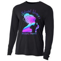 National 's History Month March Woman Cooling Performance Long Sleeve Crew